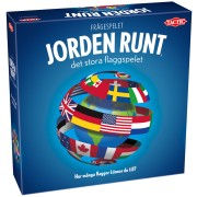 Frågespelet Jorden Runt det stora flaggspelet